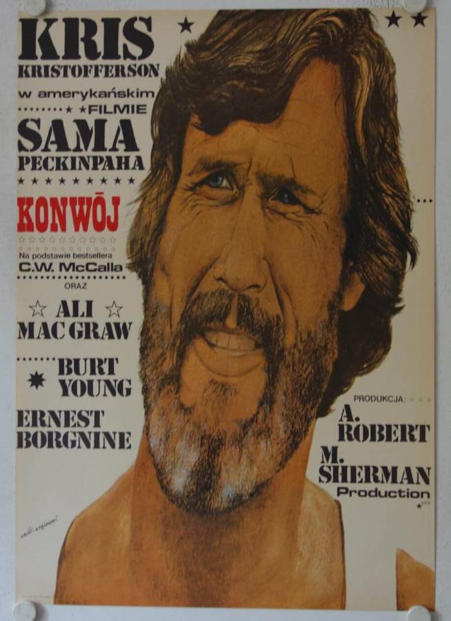 Convoy originales polnisches Filmplakat